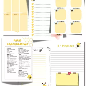 Imagem de capa para o Ebook Planner professora 2025 