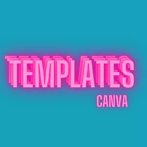 Imagem de capa para o Curso online templates canva editáveis