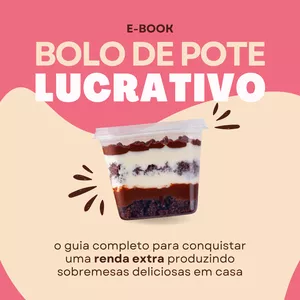 Imagem de capa para o Ebook Bolo de Pote de Sucesso