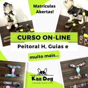 Imagem do curso CURSO KaaDog - Peitoral H, Guia e Cinto de segurança