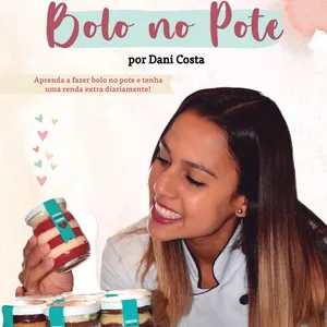 Imagem de capa para o Curso online Os Segredos do Bolo no Pote por Dani Costa