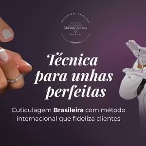 Imagem do curso MasterPiece Total Nails: Formação completa em MANICURE E PEDICURE com Técnica Brasileira + CERTIFICADO