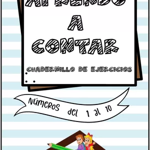 Imagen de portada para Ebook Libro para aprender a Contar (Cuadernillo de Ejercicios)