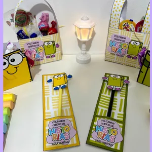 Imagem de capa para o Ebook Kit Lembrancinhas Volta às Aula