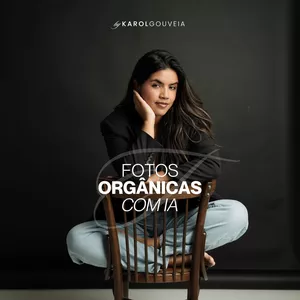 Imagem de capa para o Curso online Fotos Orgânicas com IA