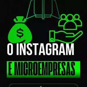 Imagem de capa para o Ebook INSTAGRAM E MICROEMPRESAS: uma relação promissora