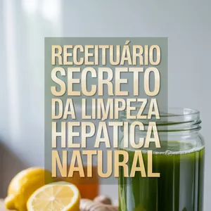Imagem de capa para o Ebook Receituário Secreto da Limpeza Hepática Natural