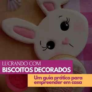 Imagem do curso Lucrando com Biscoitos Decorados: Um guia prático para empreender em casa
