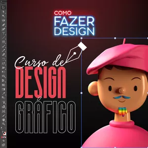 Imagem do curso Como Fazer Design | Design Gráfico Do Zero ao Mercado de Trabalho