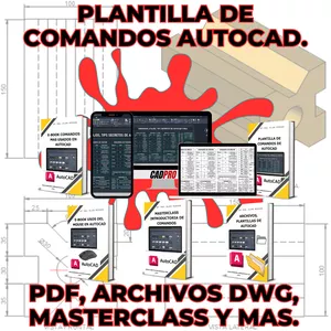 Imagen de portada para Ebook PLANTILLAS  AUTOCAD