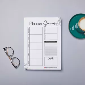 Imagem de capa para o Ebook Planner Semanal