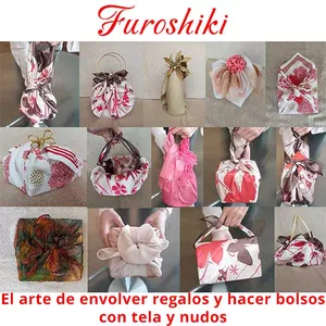 Imagen de portada para Curso online Furoshiki, el arte de envolver regalos y hacer bolsos con tela y nudos