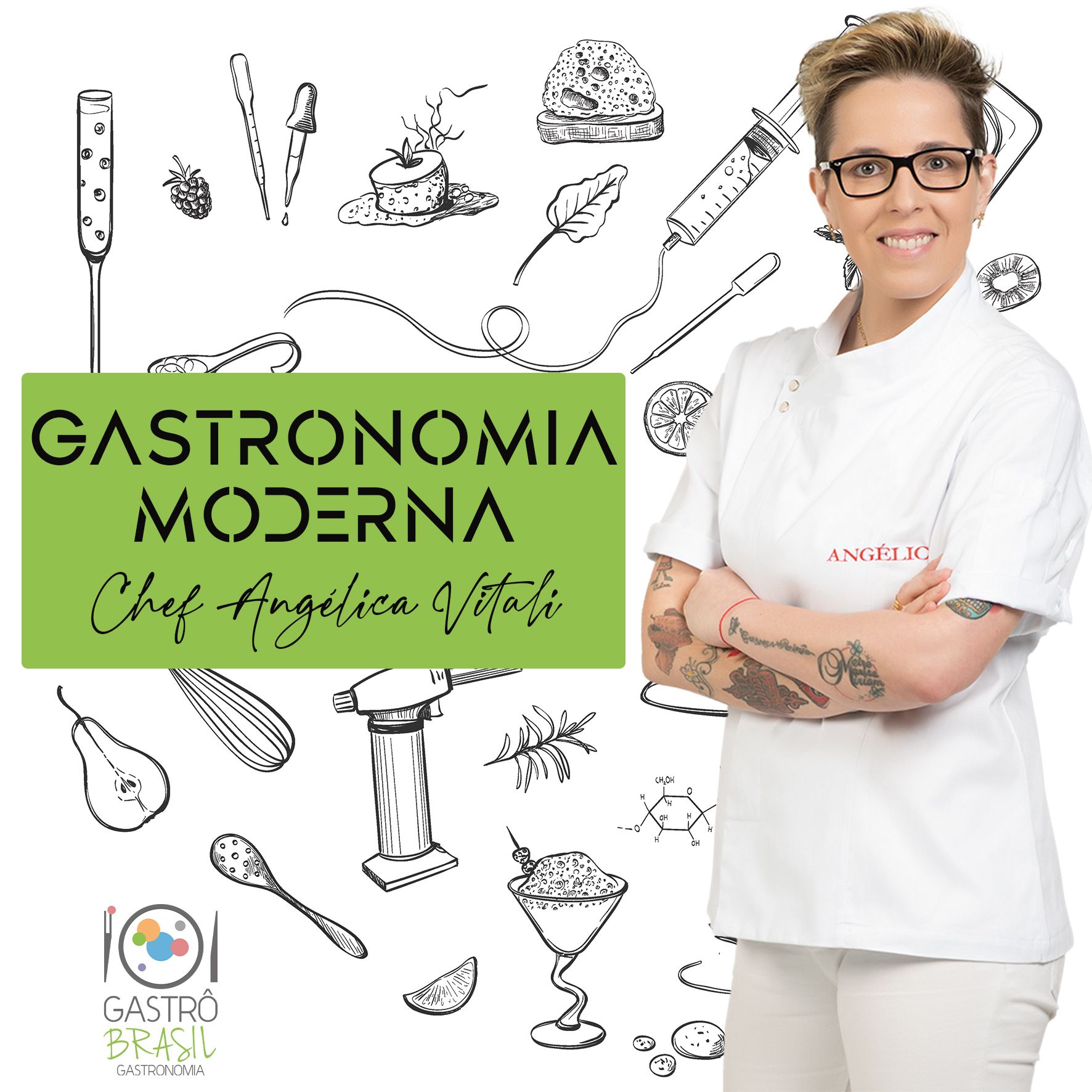Imagem do curso Gastronomia Moderna - Chef Angélica Vitali - Gastronomia Molecular