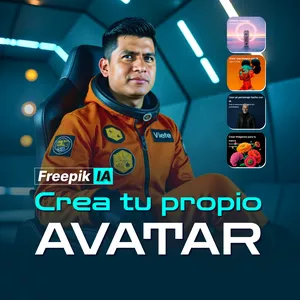 Imagen de portada para Curso online Freepik IA