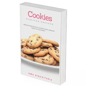 Imagem de capa para o Ebook Cookies - Receitas de Sucesso