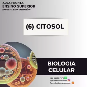 Imagem de capa para o Ebook Citosol - Aula pronta