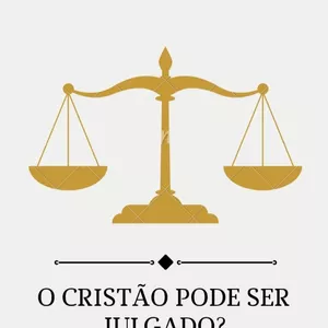 Imagem do curso E-BOOK.O CRISTÃO PODE SER JULGADO?