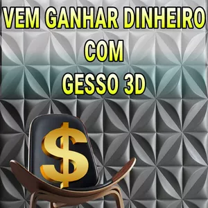 Imagem principal do produto VEM GANHAR DINHEIRO COM GESSO 3D