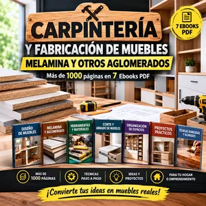 Carpintería y fabricación de muebles | Melamina y otros aglomerados