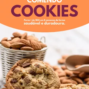 Imagem de capa para o Ebook Emagreça Comendo Cookies