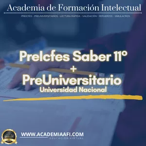 Imagen de portada para Curso online PreUniversitario Universidad Nacional + PreIcfes Saber 11 -  2015