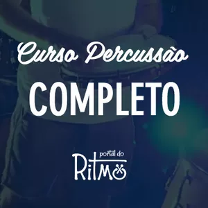 Imagem de capa para o Curso online Curso completo de percussão + 1 Tutoria