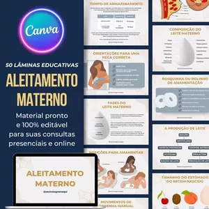 Imagem de capa para o Curso online Lâminas Educativas - Aleitamento Materno