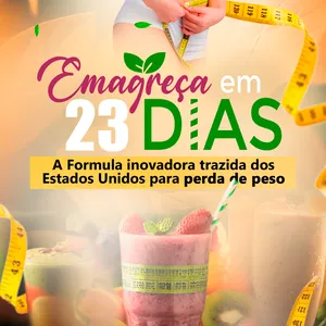 Imagem de capa para o Ebook Emagreça em 23 Dias 