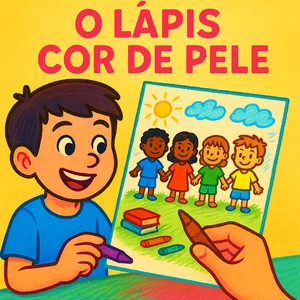 Imagem de capa para o Ebook O LÁPIS COR DE PELE 
