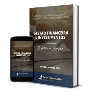 Imagem de capa para o Ebook Gestão Financeira e Investimento