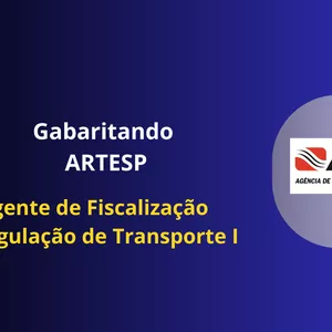 Curso Gabaritando  ARTESP - Agente de Fiscalização à Regulação de Transporte I