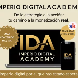 Imagen de portada para Ebook  IMPERIO DIGITAL ACADEMY (IDA) 🚀  🔥 Bienvenido a IDA - La academia definitiva para emprendedores digitales 🔥