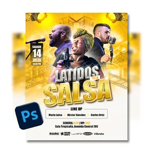 Imagen de portada para Curso online Flyer Editable para Eventos - PSD Profesional