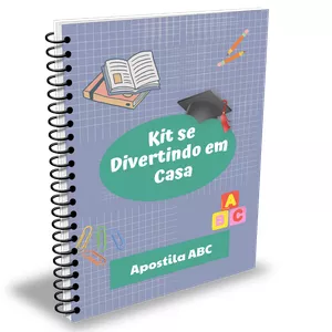 Imagem de capa para o Ebook KIT SE DIVERTINDO EM CASA