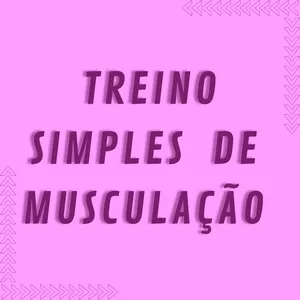Imagem de capa para o Ebook Treino Simples de Musculação 