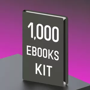 Cover image for Ebook Ultimate 1000 eBooks Mastery Kit