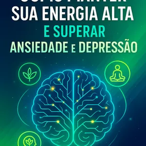 Imagem de capa para o Ebook Como Manter Sua Energia Alta e Superar Ansiedade e Depressão
