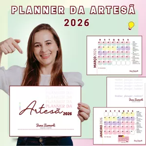 Imagem de capa para o Ebook PLANNER da Artesã 2026