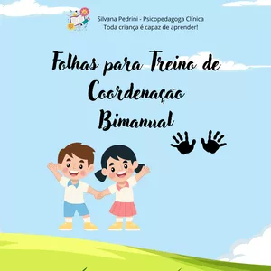 Imagem de capa para o Curso online FOLHAS PARA TREINO DE COORDENAÇÃO BIMANUAL 
