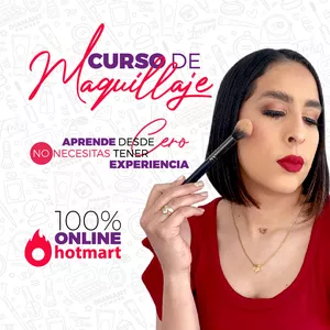 Imagen de portada para Curso online Curso de Maquillaje Profesional - Aprende desde Cero sin Experiencia - Metodo Glowy