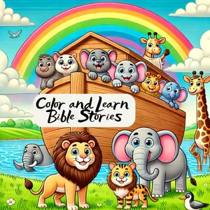 Cover image for Ebook COLOR AND LEARN BIBLE STORIES