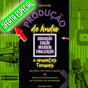 Imagem de Curso Áudio Digital - OFERTA criado por Reinaldo Filho na hotmart