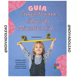 Imagem de capa para o Ebook Guia Completo para Líderes do Ministério Kids