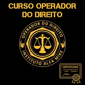 Imagem de Curso on-line de Operador do Direito criado por INSTITUTO ALFA MIKE na hotmart