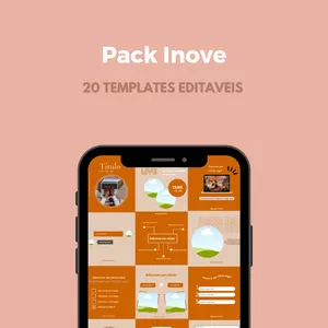 Imagem de capa para o Curso online Templates personalizados para o Feed |Pack Inove 