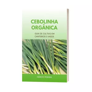 Imagem de capa para o Ebook Cebolinha Orgânica