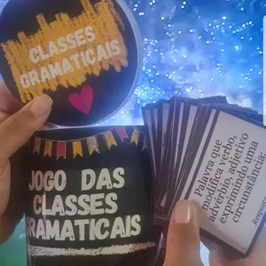 Imagem de capa para o Ebook Jogo das classes gramaticais 