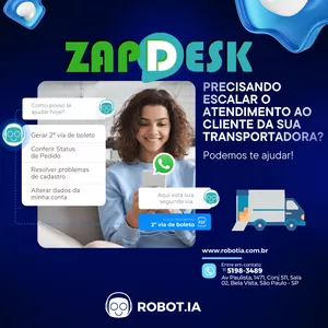 Imagem de capa para o Curso online ZapDesk