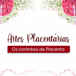 Imagem de capa para o Curso online Artes Placentárias -  Os Carimbos de Placenta