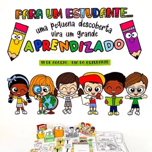 Imagem de capa para o Ebook Kit Dia do Estudante*📔📒